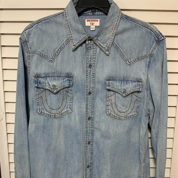True Religion Other - Men’s True Religion Button Down Shirt Size 3XL